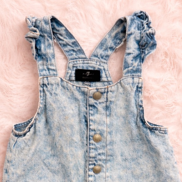 3T 7 For All Mankind overalls shorts - Picture 5 of 6